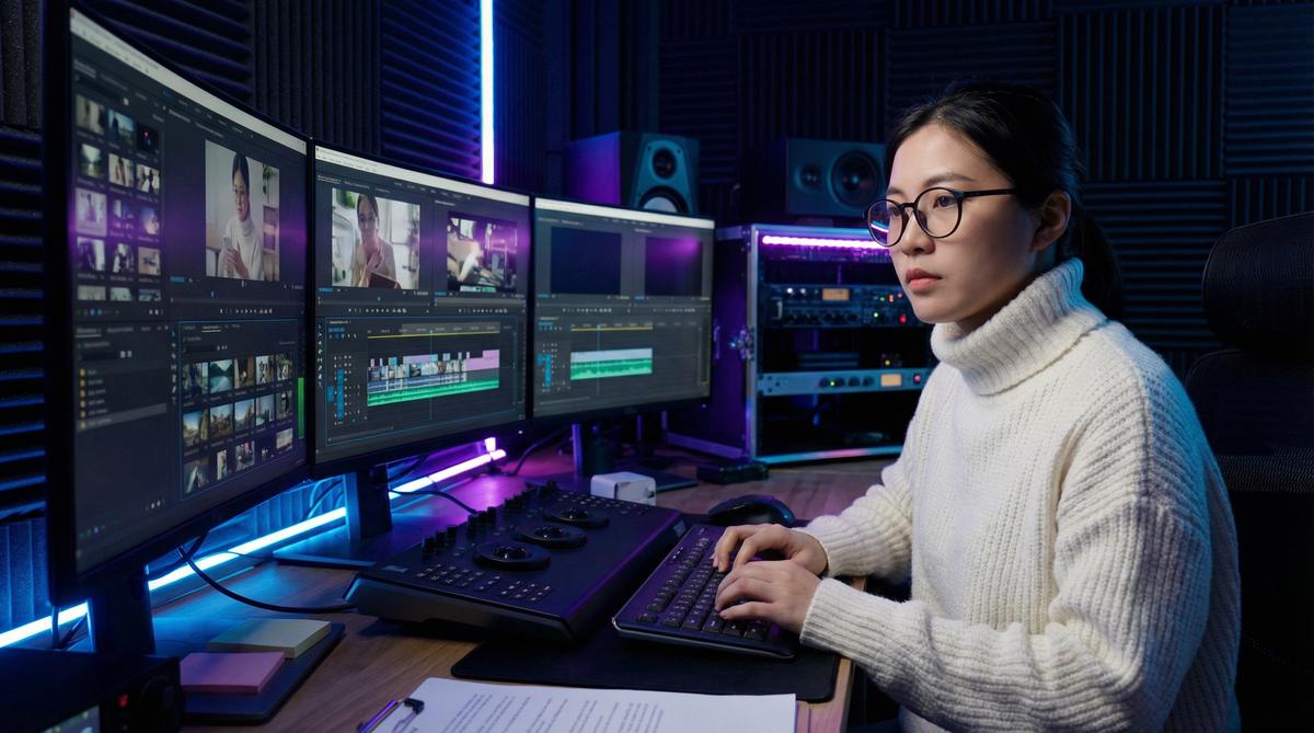 海角网AI智能剪辑演示